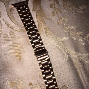 Gold Apple Watch band